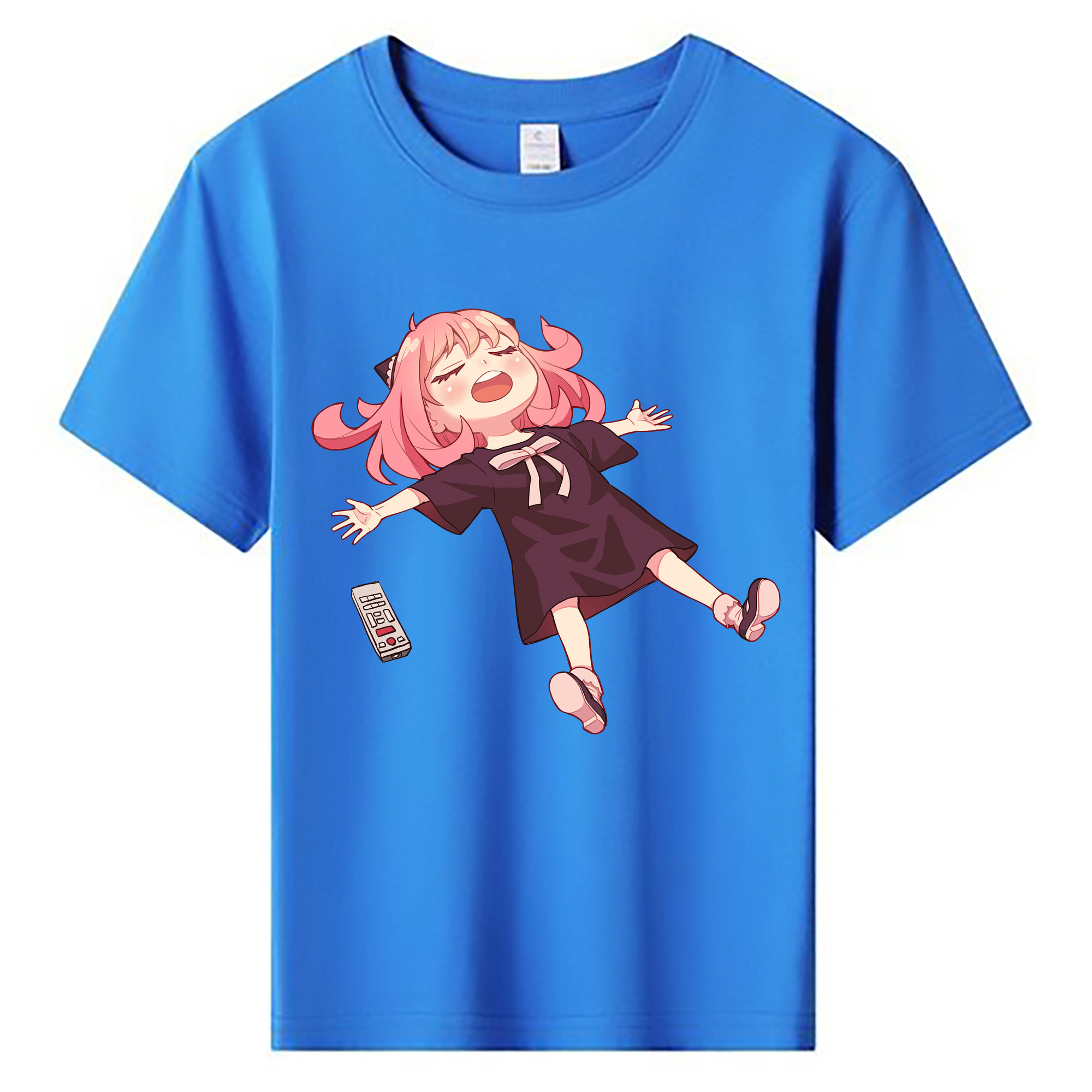 （画像用） SPY×FAMILY间谍家家酒 綿100％キッズTシャツ（フロントプリント）